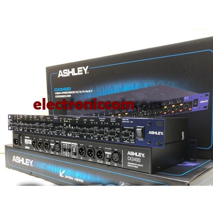 crossover ashley plus Limiter ashley cx3400 cx 3400