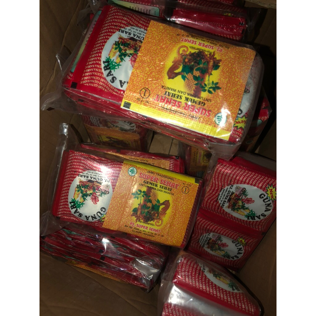 gemuk sehat penggemuk badan tradisional rasa kopi guna sari original