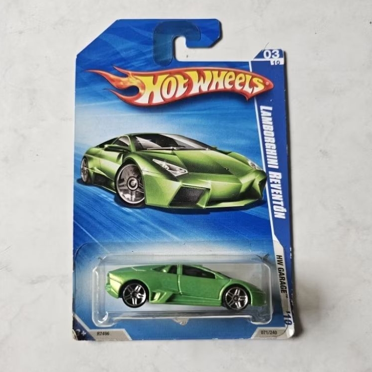 hotwheels lamborghini reventon hijau