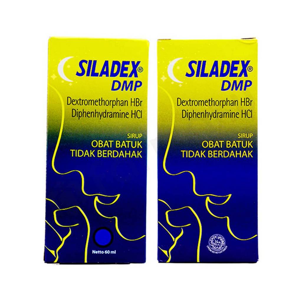 Siladex Kuning DMP Sirup 60ml 1 Botol Membantu Menenangkan Batuk Anak