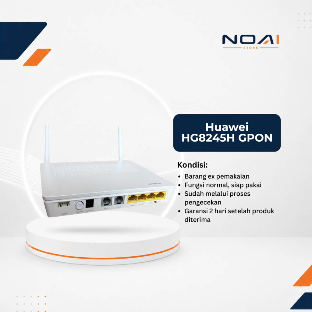 ONT - Huawei HG8245H GPON [BEKAS]