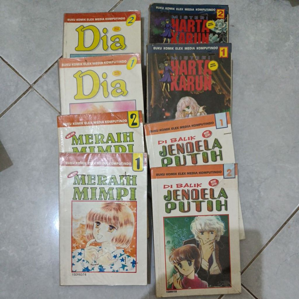 MINI SERI SERIAL CANTIK & SERIAL MISTERI / KOMIK JEPANG MINI SERI