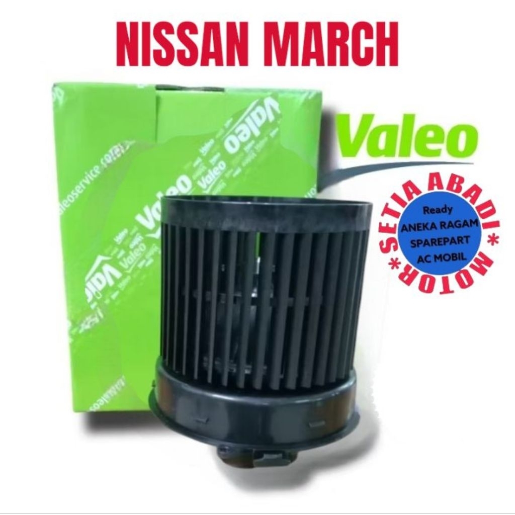 motor blower AC mobil original VALEO NISSAN MARCH