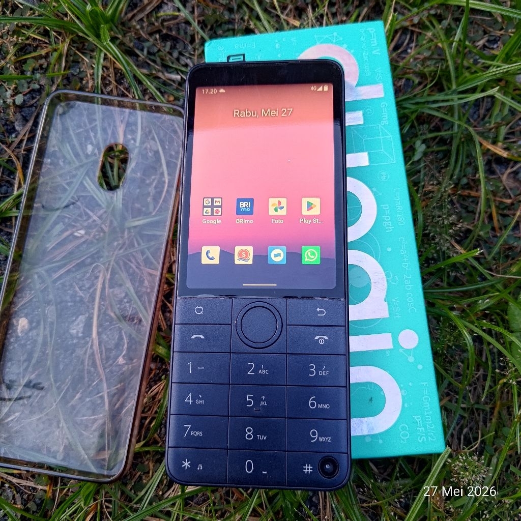 Qin f22 pro bekas mulus fullset hp mini android keypad