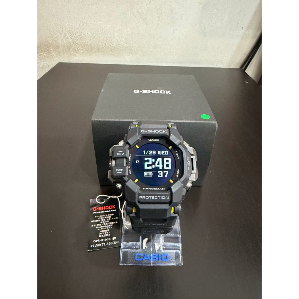 Gshock Rangeman Smartwatch GPR H1000-1 / GPRH1000-1 Like New Condition