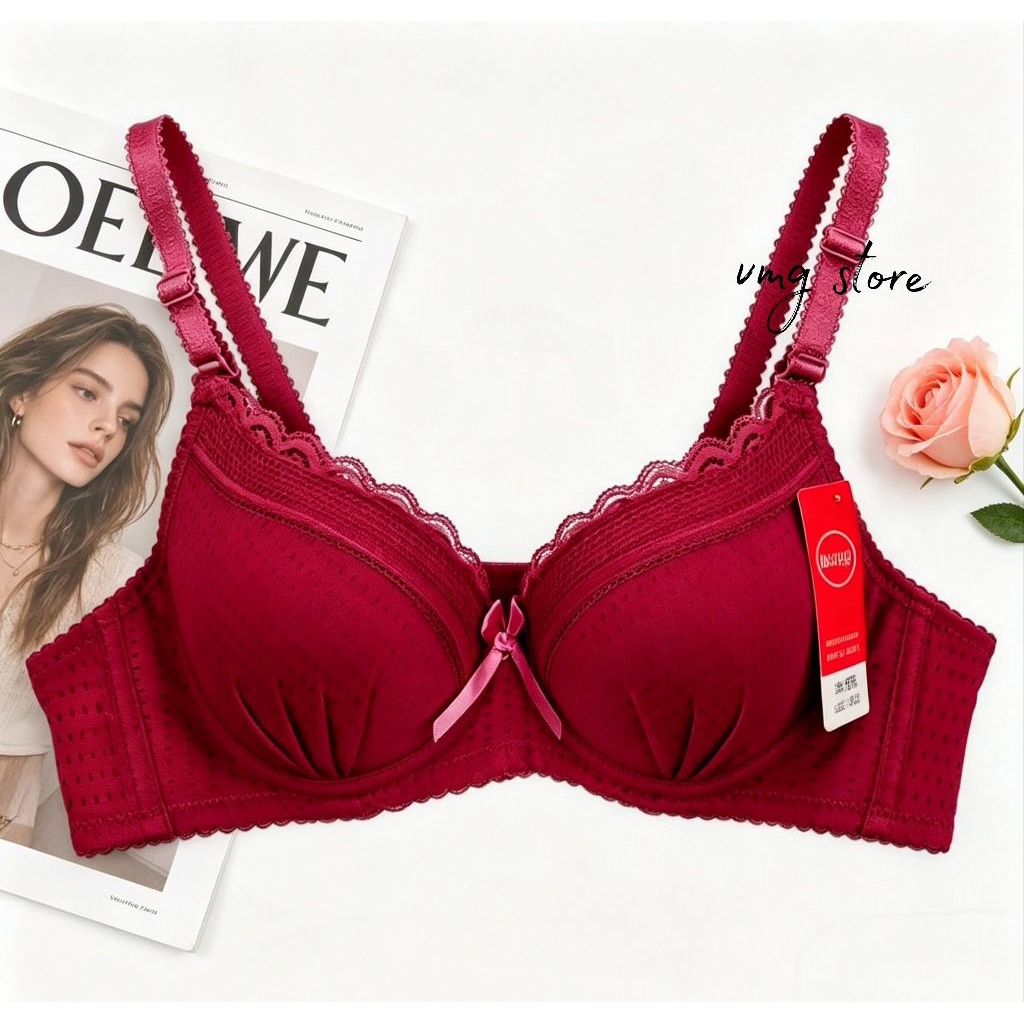 Bra fashion 1866 Bra kawat cup A Bra kancing 3 ukuran 34.36.38