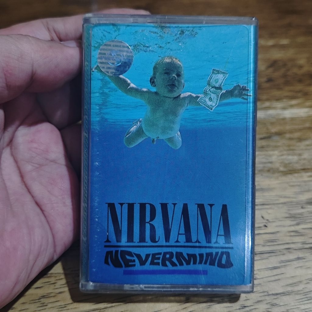 kaset NIRVANA nevermind, original, versi universal