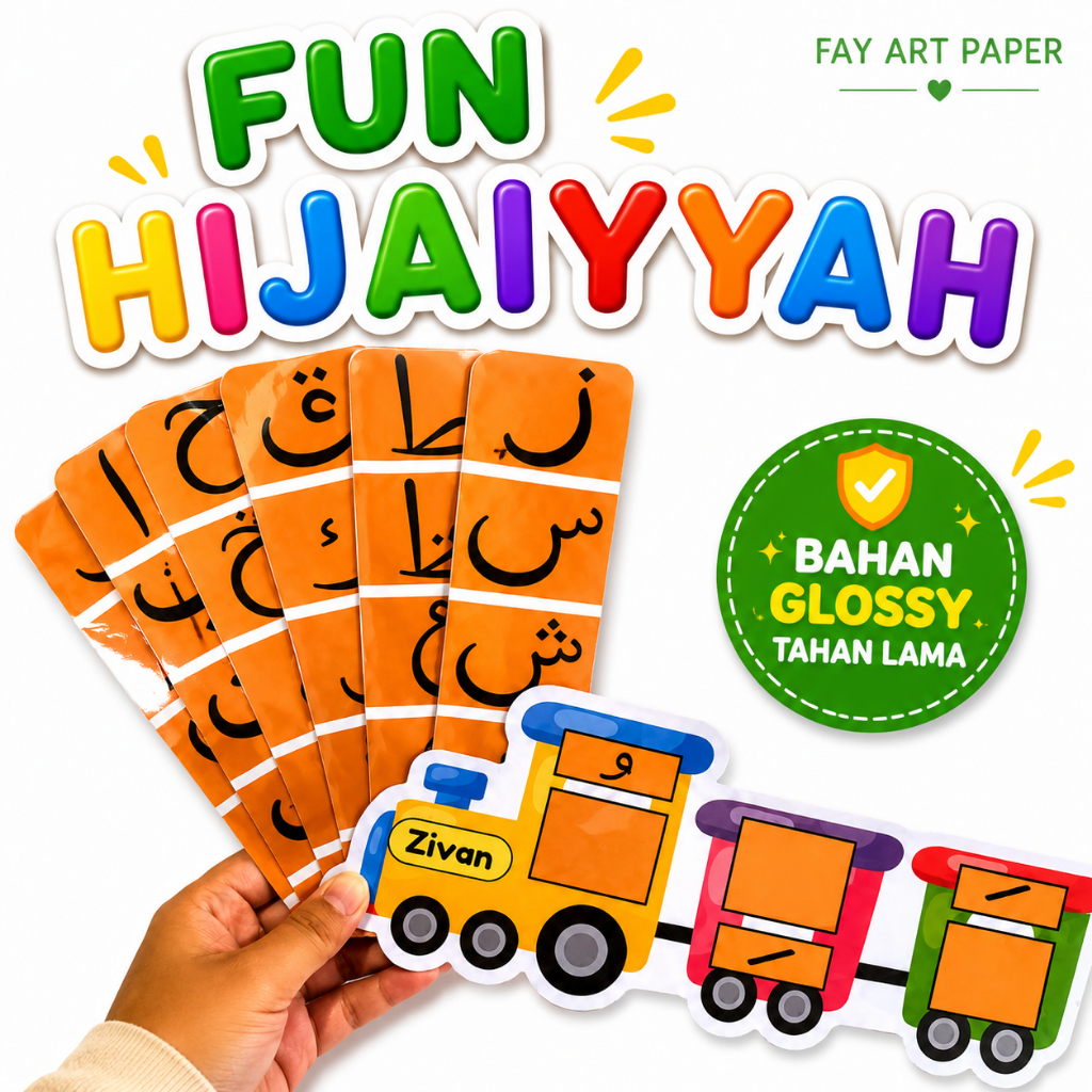 Belajar Hijaiyyah Mainan Edukatif Anak Paud TK Media Belajar Anak Paud TK