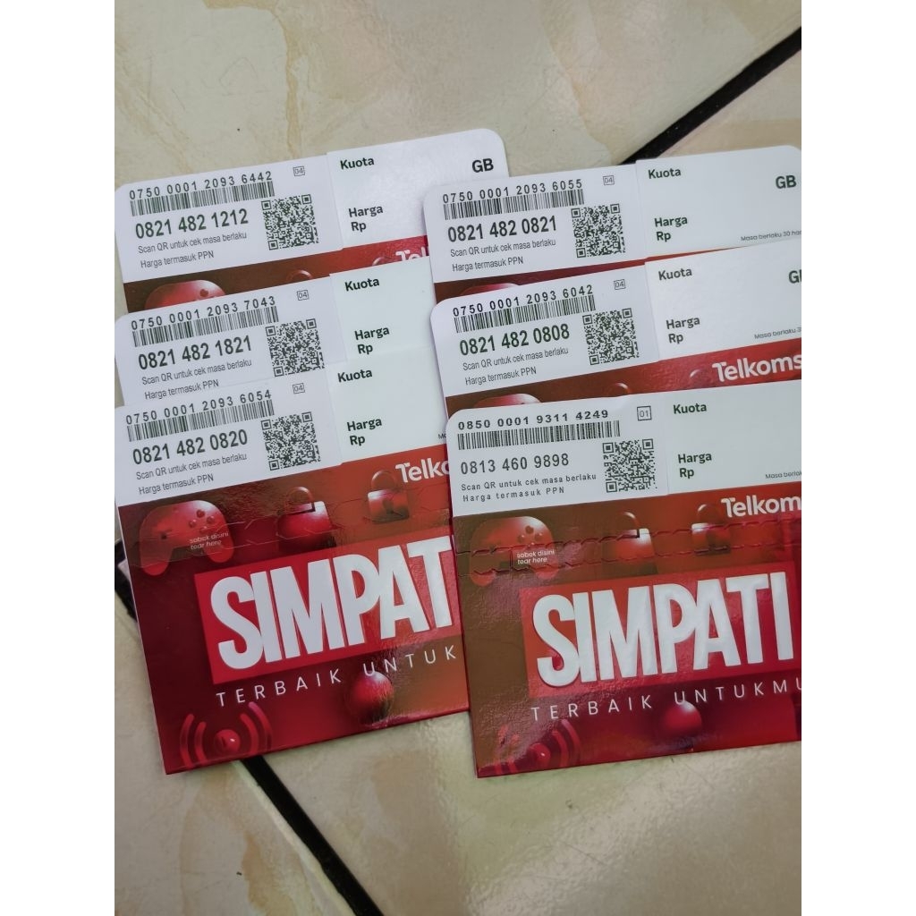 Kartu NOMOR CANTIK Simpati 11 Digit Telkomsel