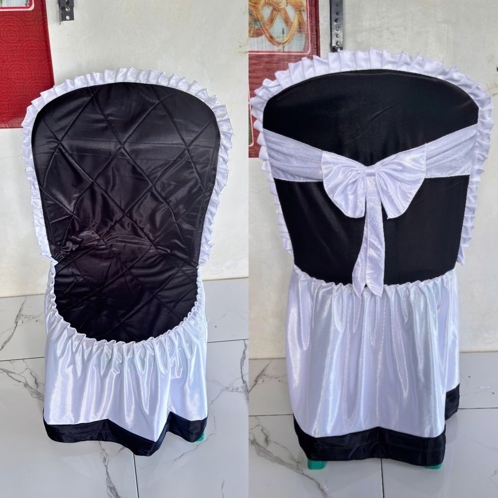 Sarung kursi napoly 101,102,209 busa dan pita/Sarung kursi napoly plastik busa dan pita kain filamin