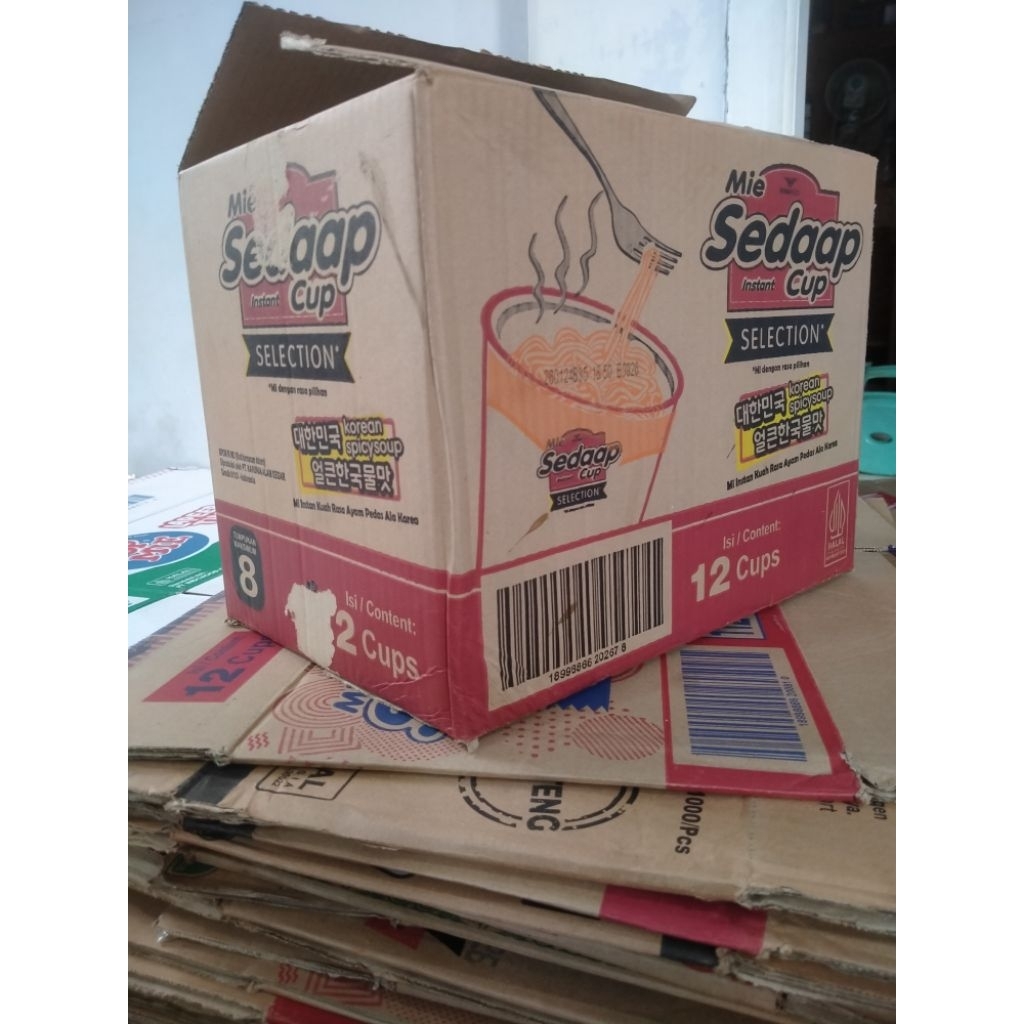 KARDUS BEKAS TEBAL UK 34 X 20 X 24