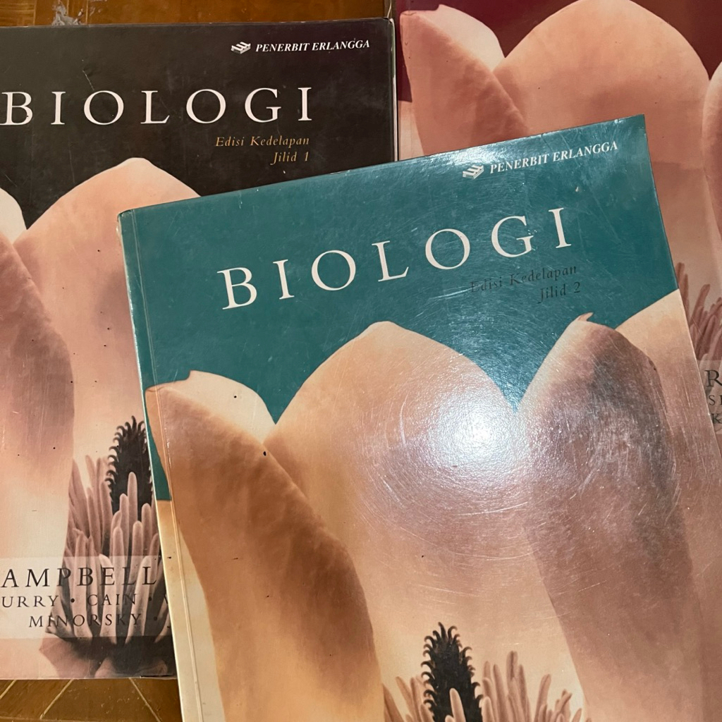 Preloved buku ORI campbell biologi penerbit erlangga original