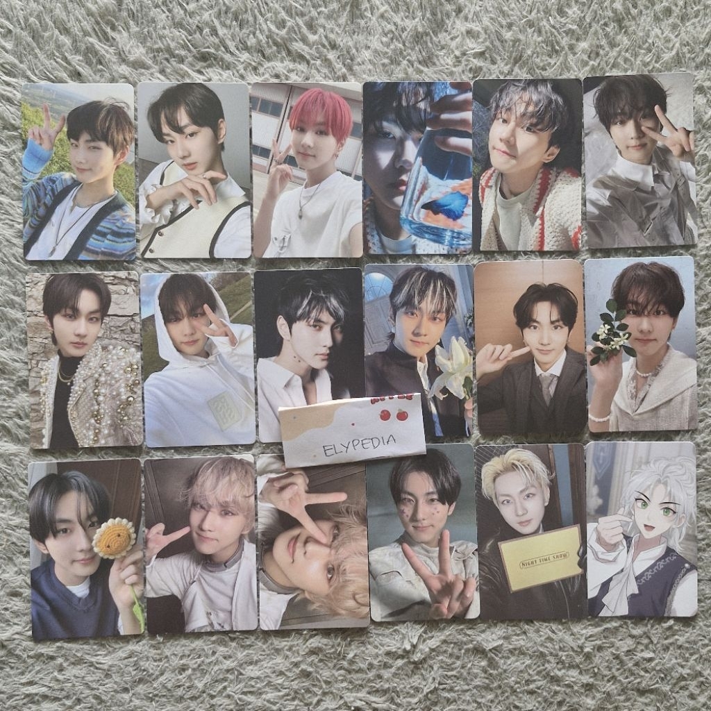 [READY] ENHYPEN Jungwon Official Photocards (Part 1: PC Album All Era) BDO Dusk Dimension Sadame Dar
