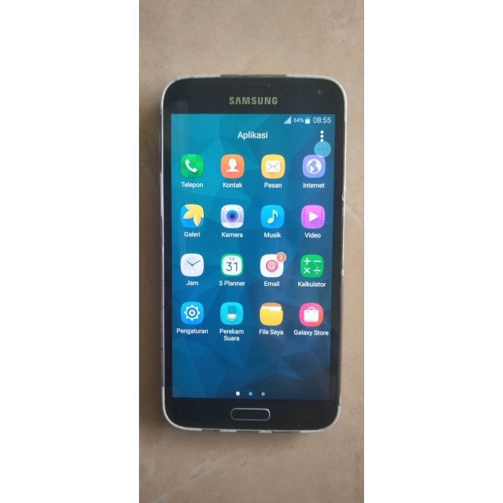 Unit Hp Samsung S5 wifi only ram 2/16