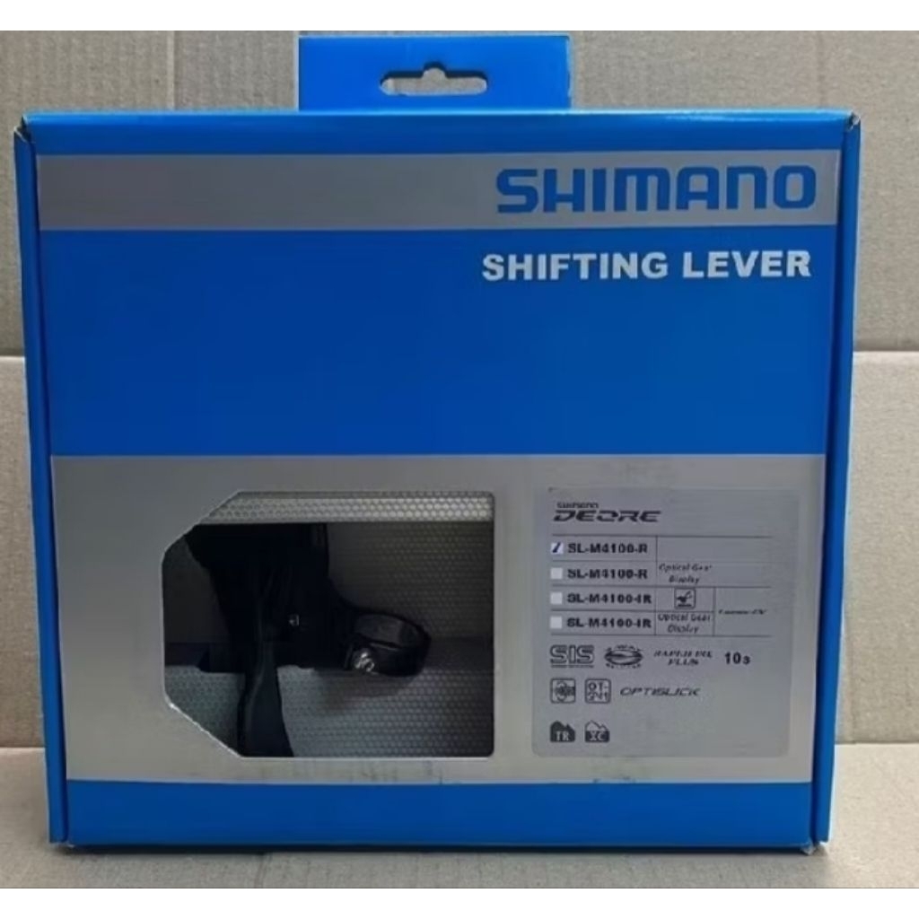 shifter Shimano deore m4100 10speed kanan
