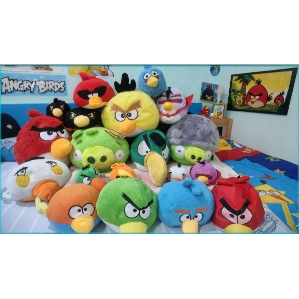 Preloved Aneka Jenis Boneka Angry Bird