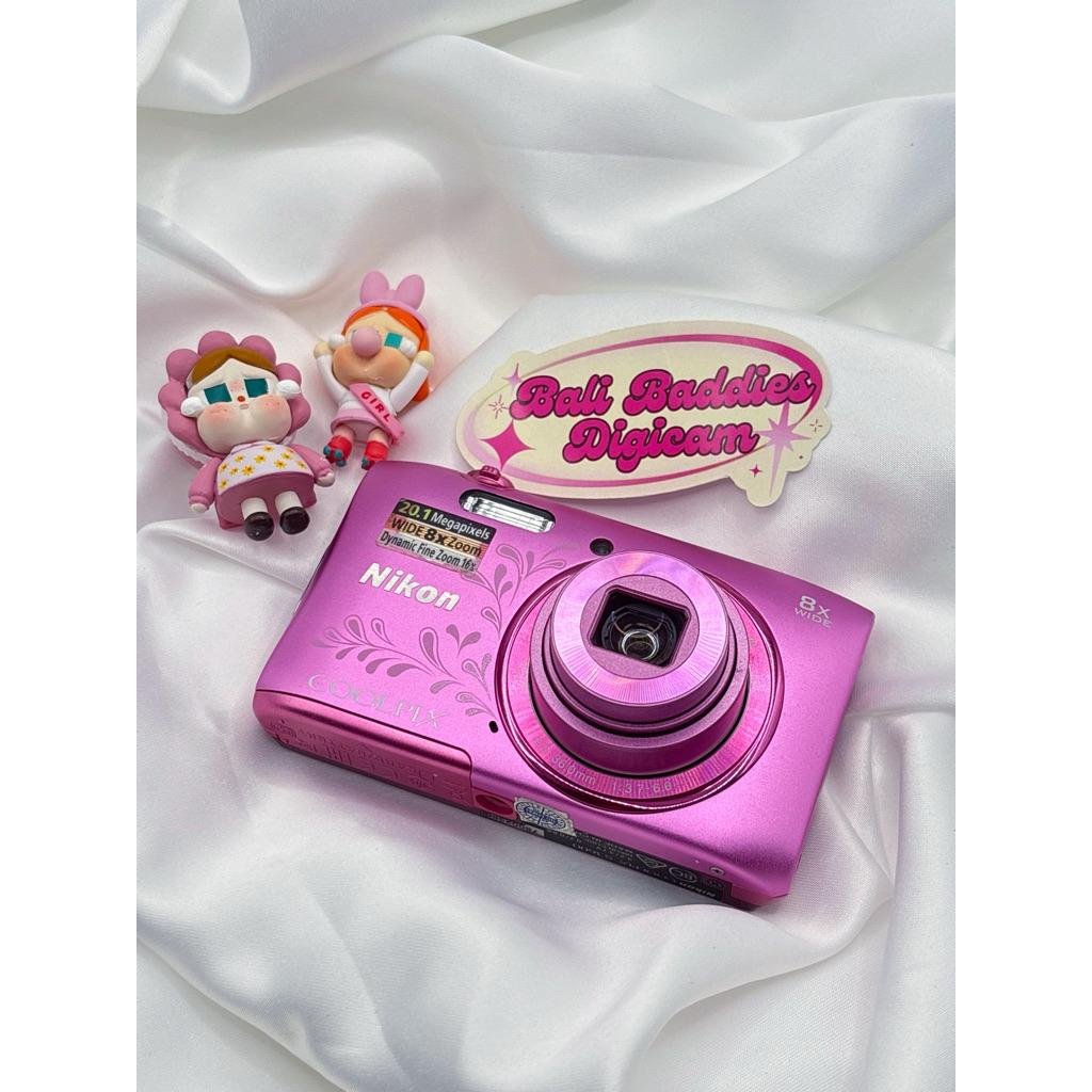 [SOLD] digicam nikon s3600 pink