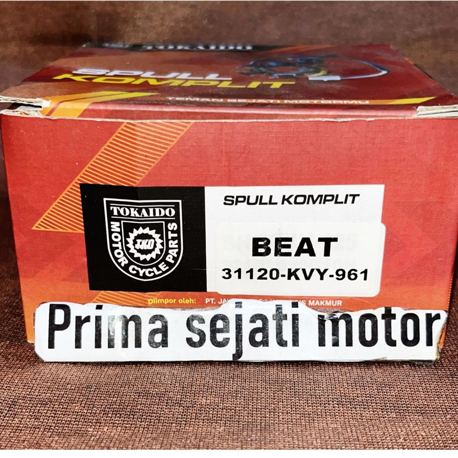 KOMPLIT SET PENGAPIAN MOTOR | SPULL ASSY / SPULL KOMPLIT / SPULL + FULSER BEAT KARBU TOKAIDO