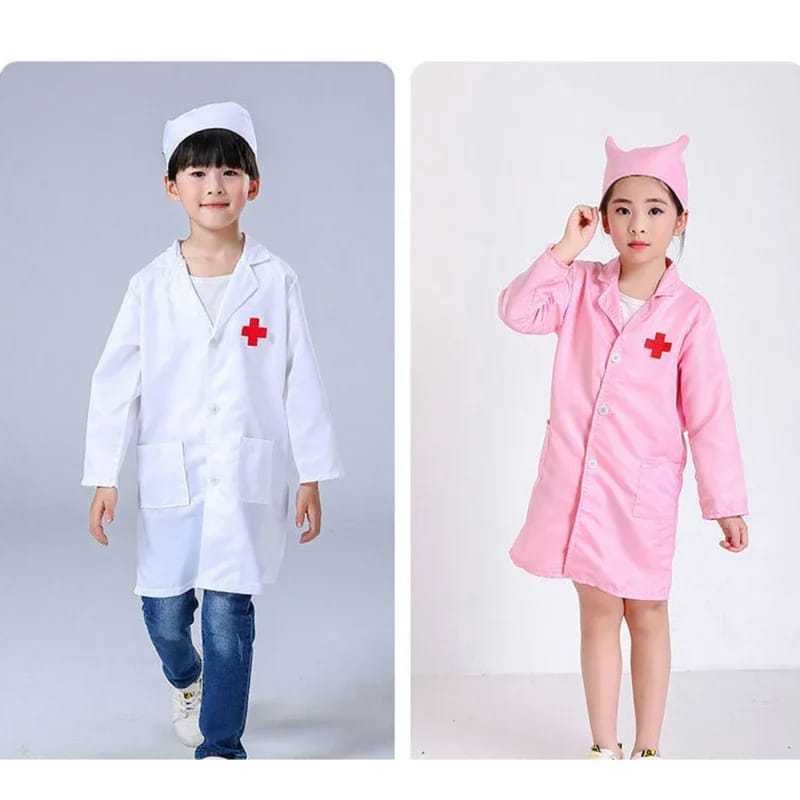 Baju dokter-dokteran anak/baju dokter anak