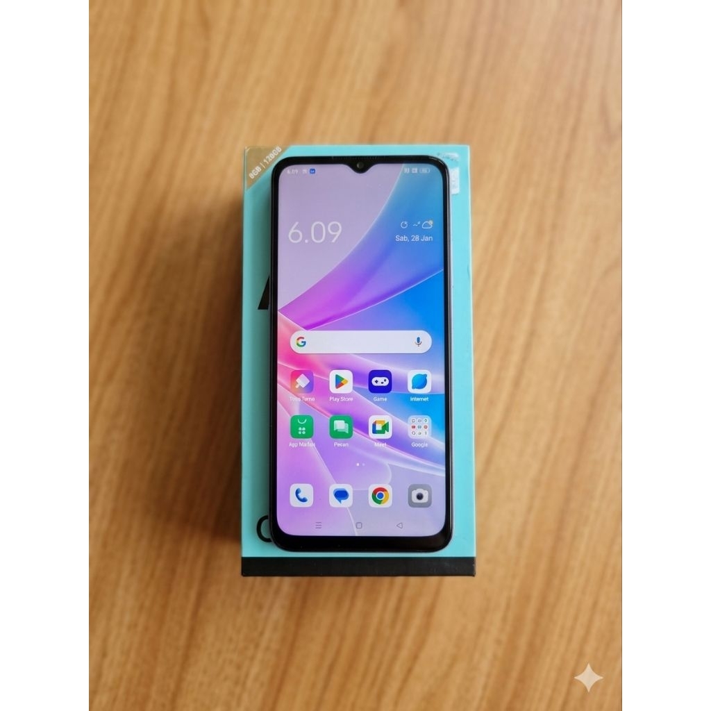 OPPO A78 5G RAM 8/128gb termurah bergaransi
