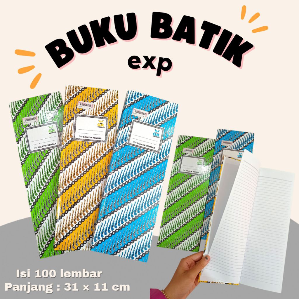 Buku Batik Gelatik Exp