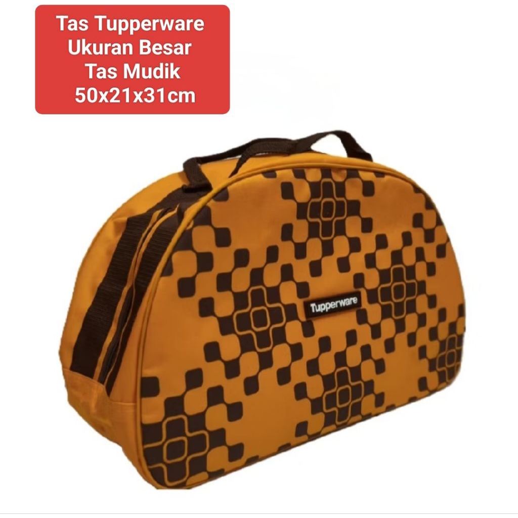 TAS TUPPERWARE KIT BAG/TAS UKURAN BESAR/TAS TRAVEL/TAS TUPPERWARE/TAS UKURAN JUMBO/TAS RESLETING ES/