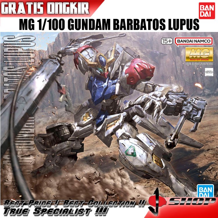 MG 1/100 GUNDAM BARBATOS LUPUS