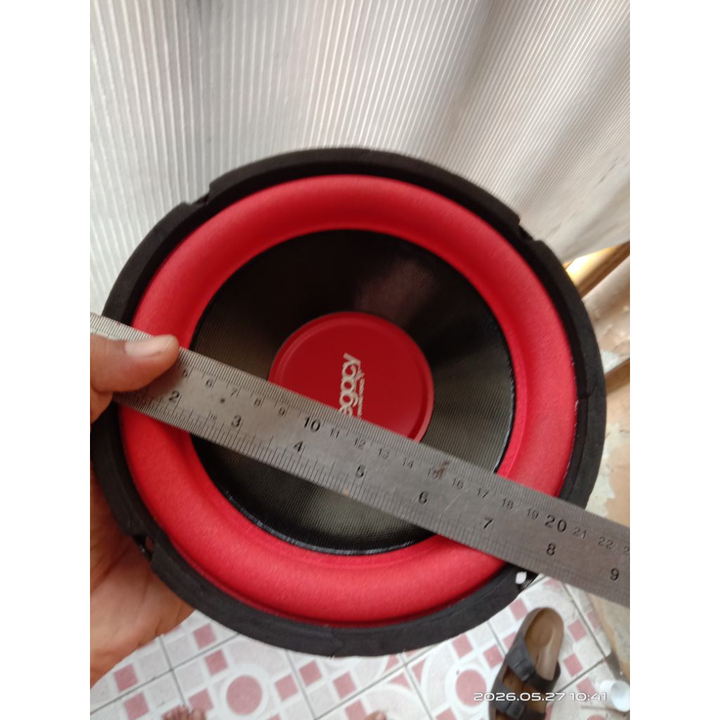legacy spiker subwofer 8 inch doube voice coil ( second )