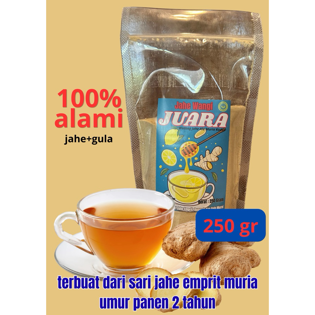 sari jahe instan muria 250 gram
