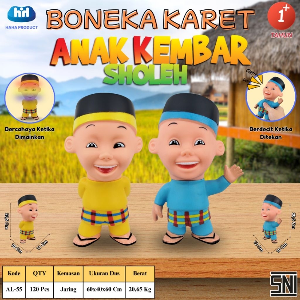 Mainan Boneka Upin Ipin