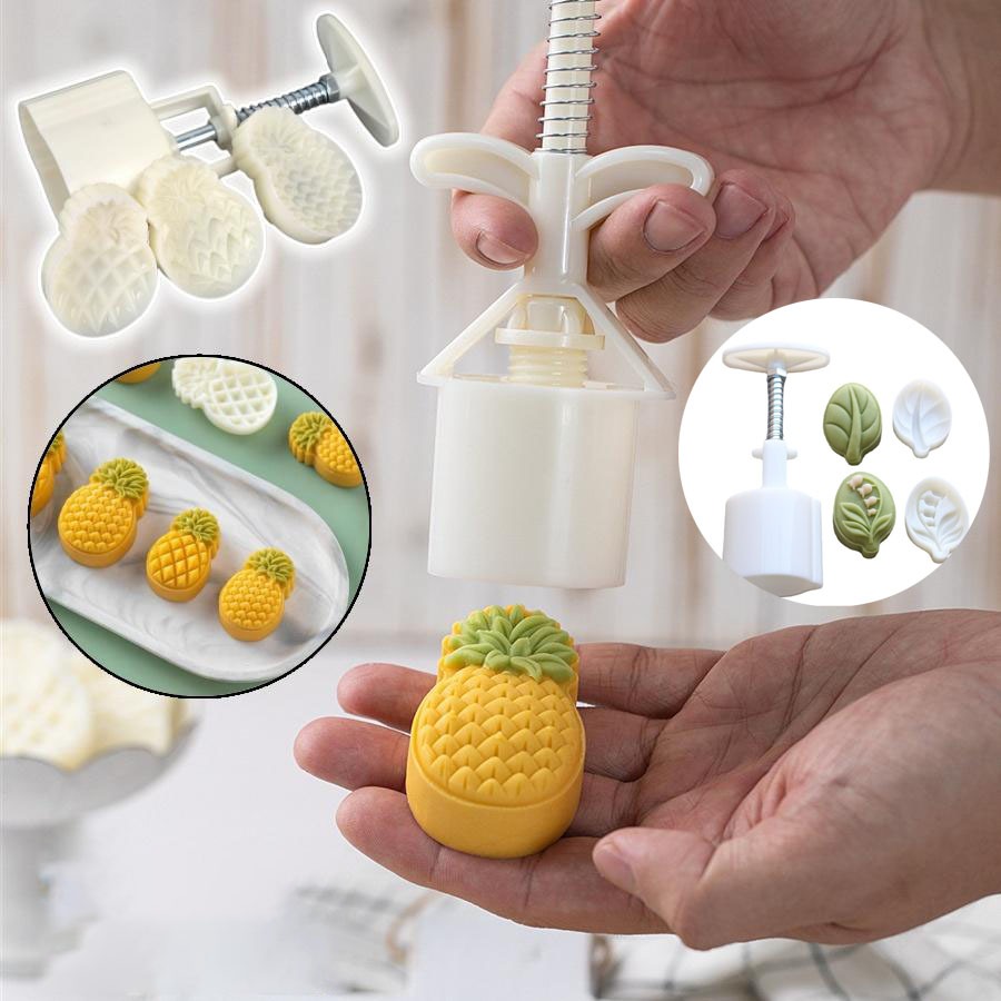 25-30g 2 Buah/Set CETAKAN KUE Cetakan Nastar Cetakan Kue Bulan Kue Nanas TART DAUN