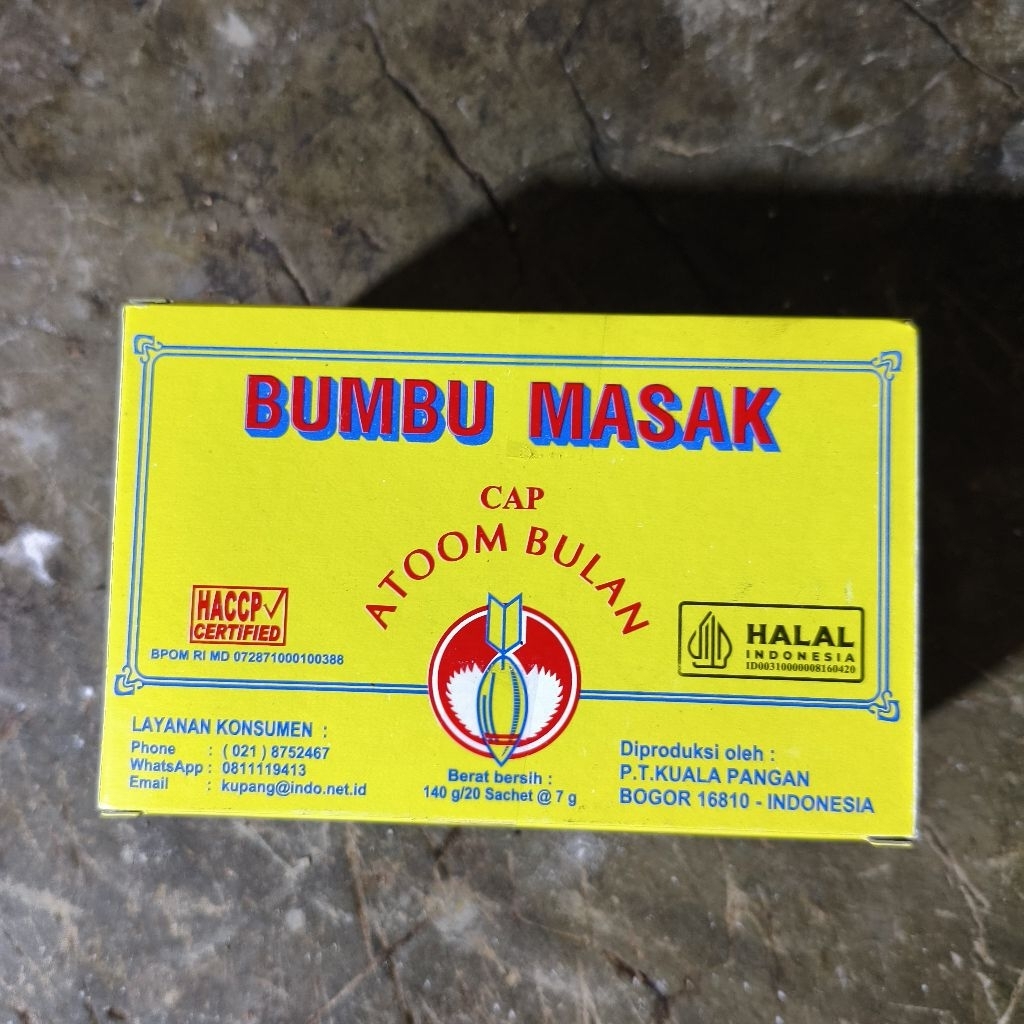 Bumbu Masak Cap Atom Bulan