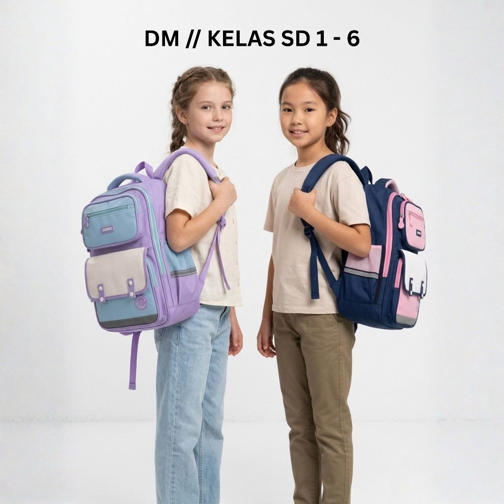 [DM] TAS RANSEL ANAK SEKOLAH TK SD LAKI LAKI PEREMPUAN IMPORT CHINA SEKOLAH PLAYGROUP ANTI AIR SENYY