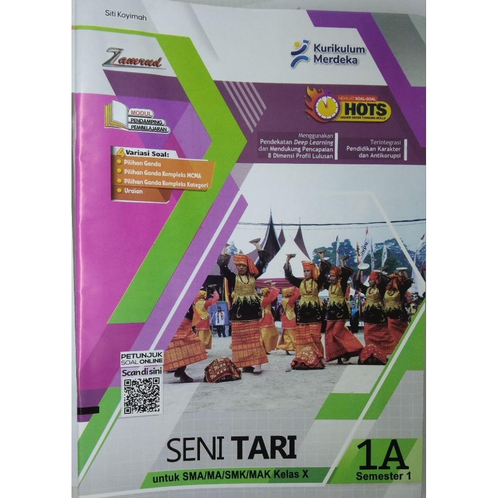 LKS SMA MA SENI TARI KELAS 10 11 SEMESTER 1 KURIKULUM MERDEKA