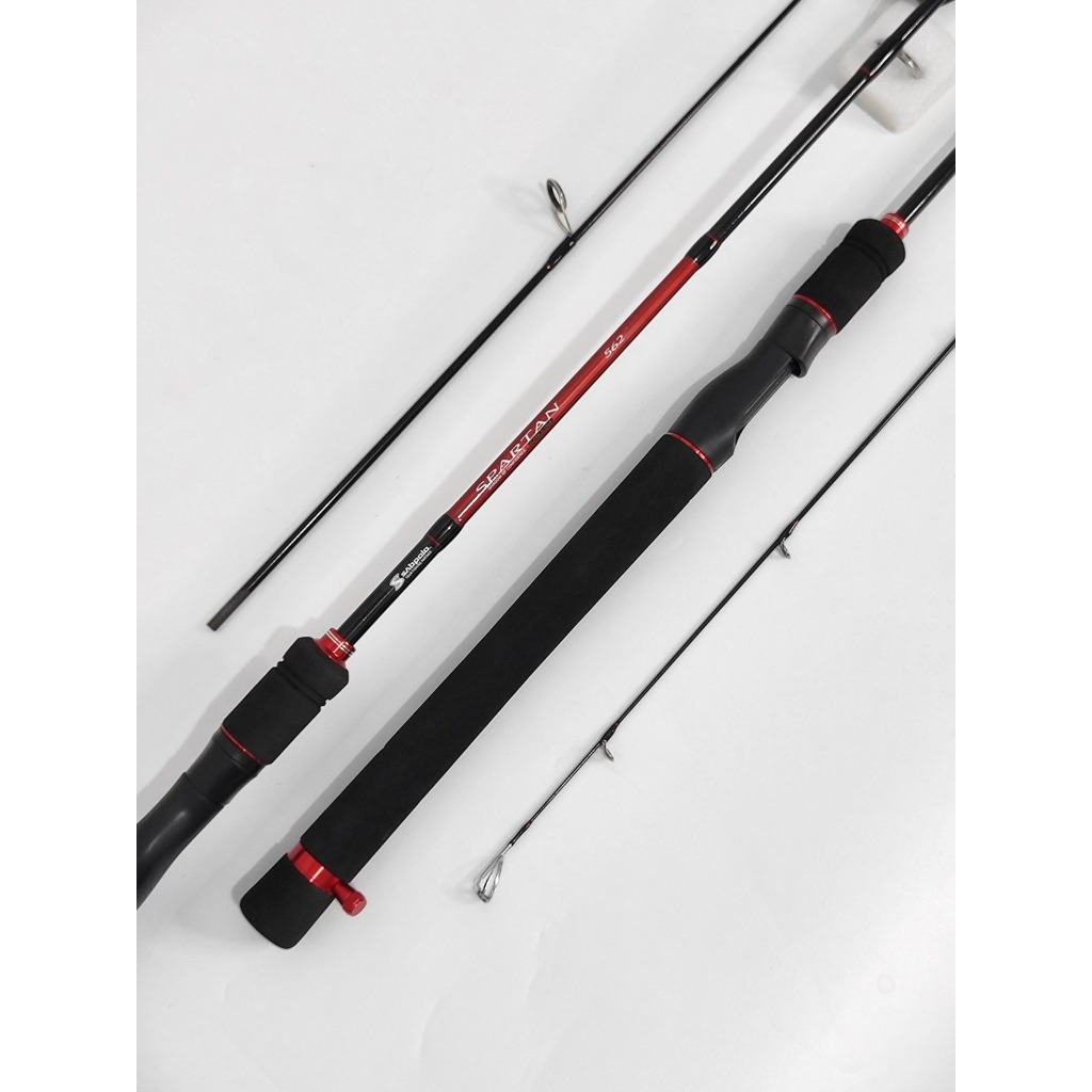 Joran Pancing Sabpolo Spartan 150/165 cm Ujung Solid Carbon