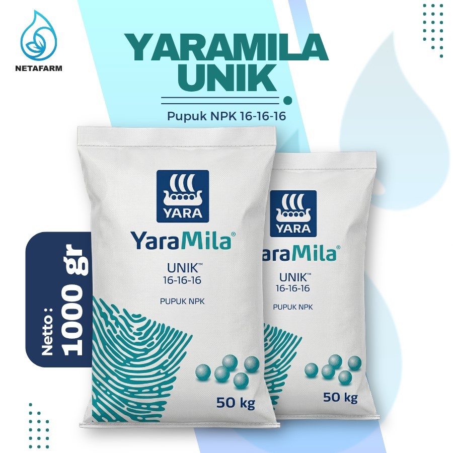 NPK 16-16-16 YaraMila UNIK 1 kg - 1pcs