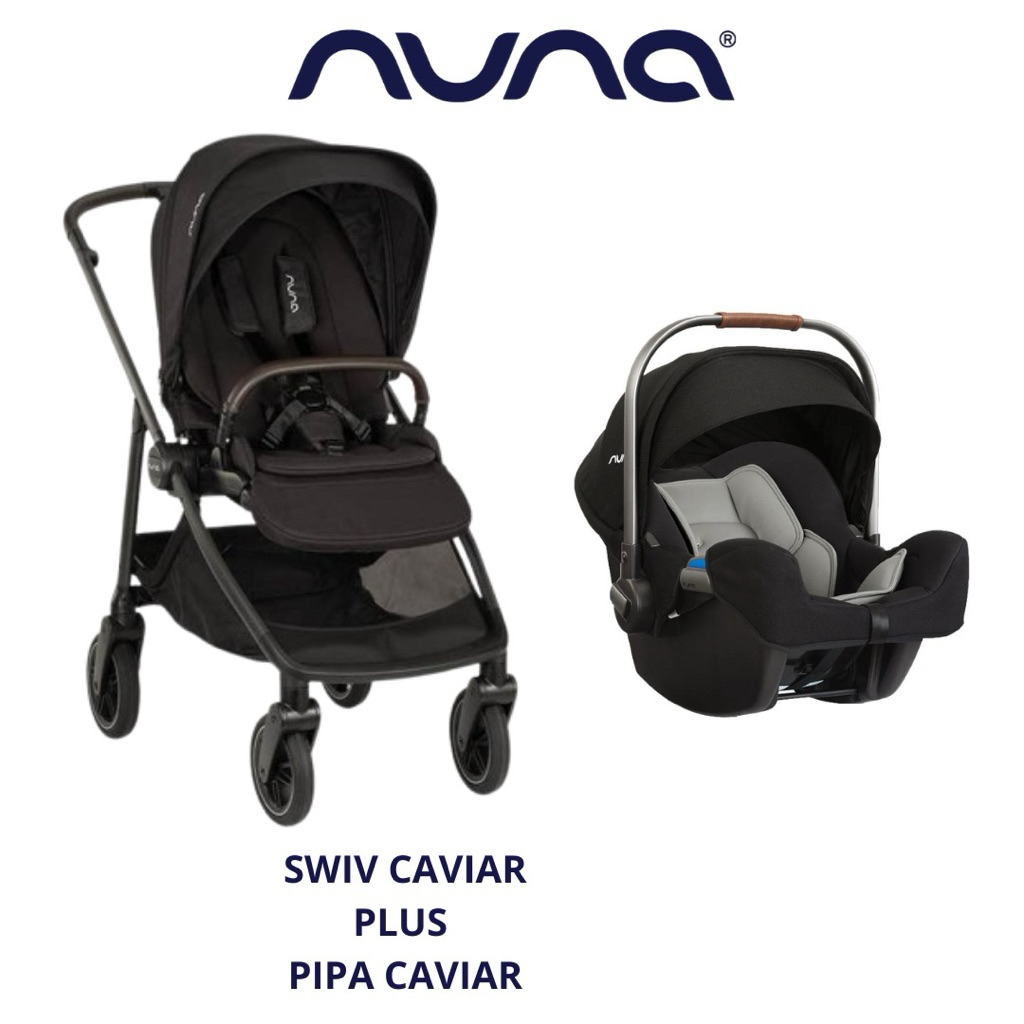 Nuna Swiv stroller dorongan kereta bayi 4roda mutar