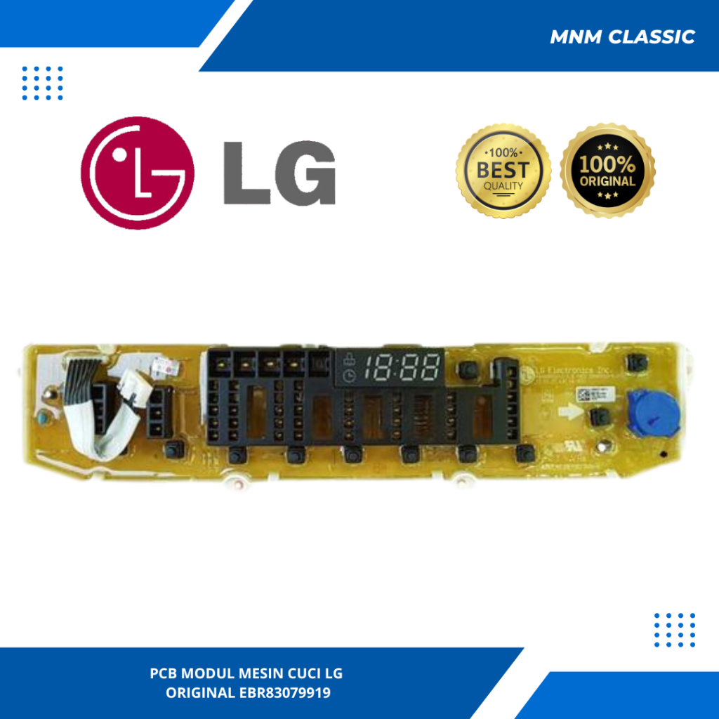 PCB MODUL MESIN CUCI LG TOP LOADING T2108VS2M ORIGINAL EBR83079919