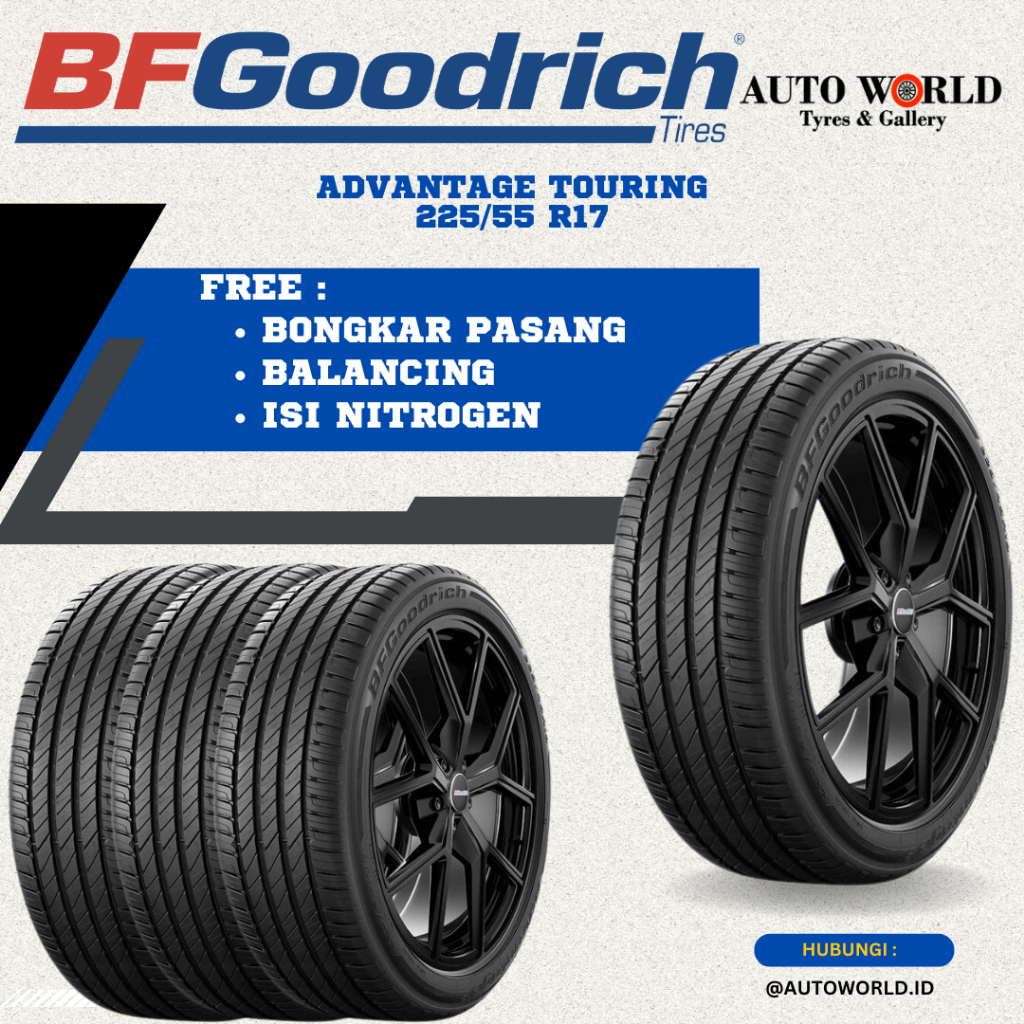 Ban BFGoodrich Advantage Touring ukuran 225/55 R17