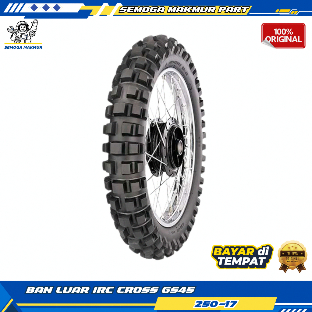 BAN IRC GS45 CROSS (250 - 275 - 300 - 350 - 400 RING 17