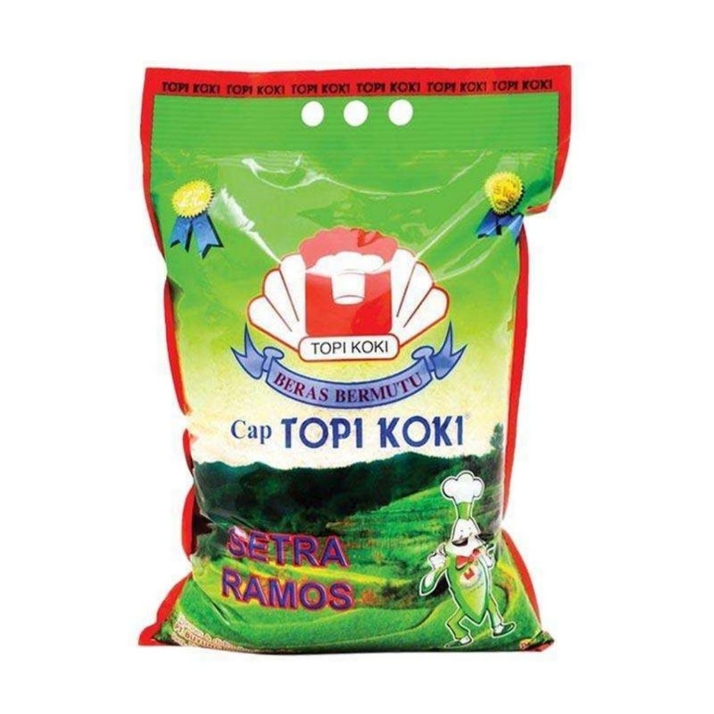 Beras Premium Cap Topi Koki 5 Kg