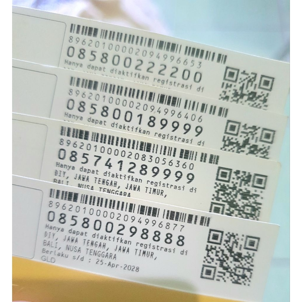 Nomor cantik indosat  8888 9999