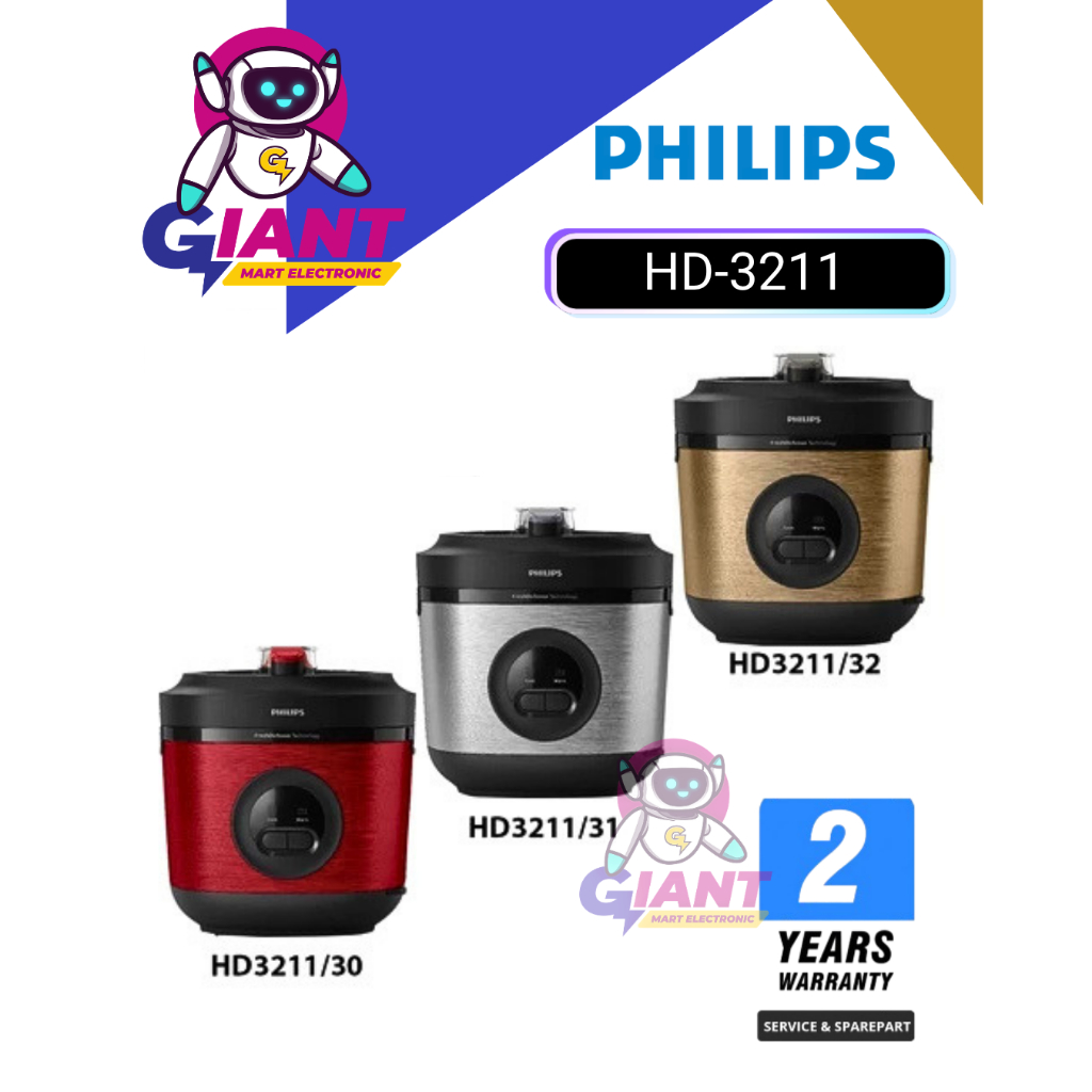 RICE COOKER PHILIPS HD3211/30/HD3211/31/HD3211/32 1.8 LITER