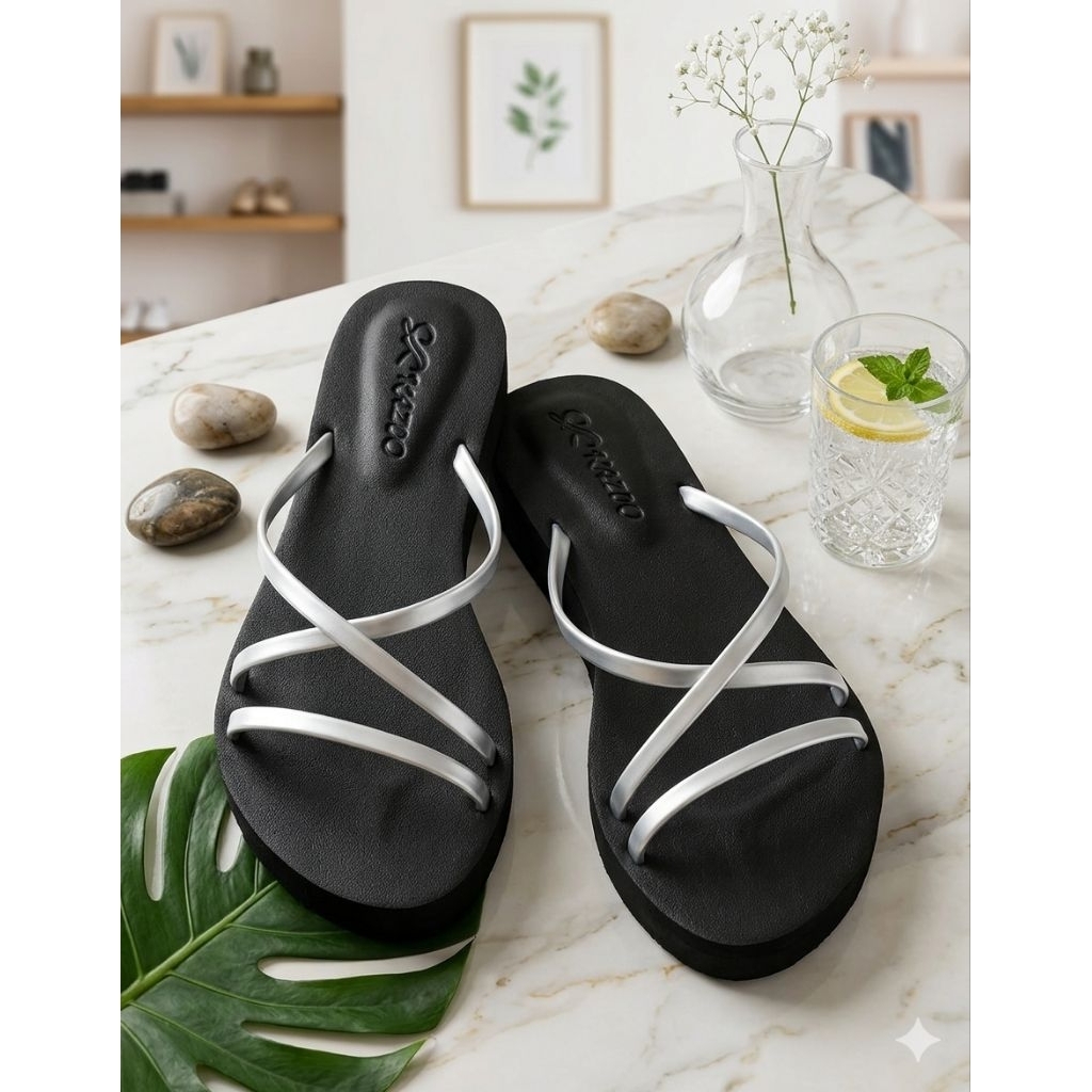 sandal teplek terbaru kazeo ban 1 silang dagadu