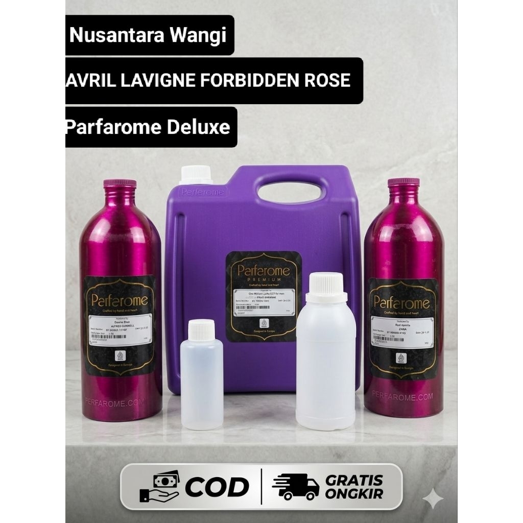 AVRIL PARFAROME DELUXE REPACK 100ML & 250ML / BIBIT PARFUME MURNI AROMA AVRIL by PARFAROME