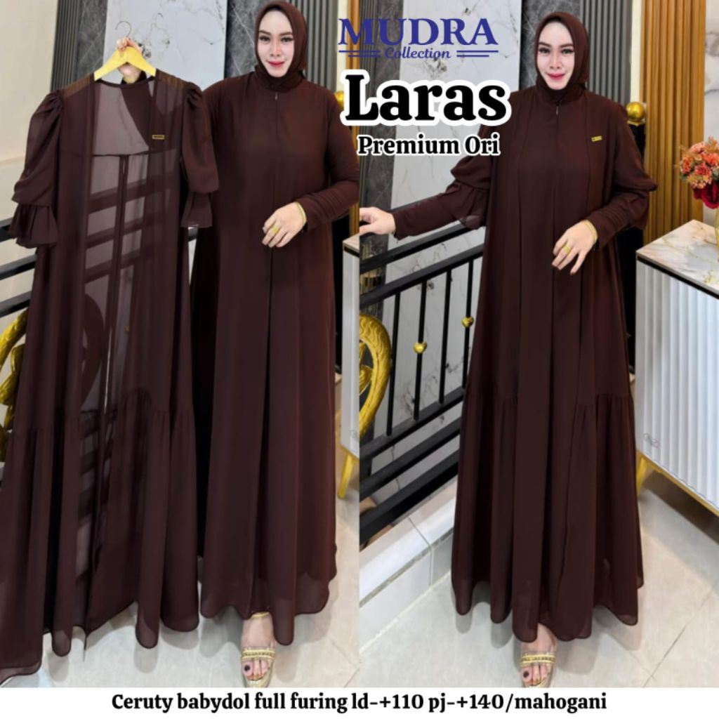 Gamis Mudra Collection / Gamis Terbaru / Gamis Wanita / Gamis Premium / Nazia / Laras / Mudra Hijab