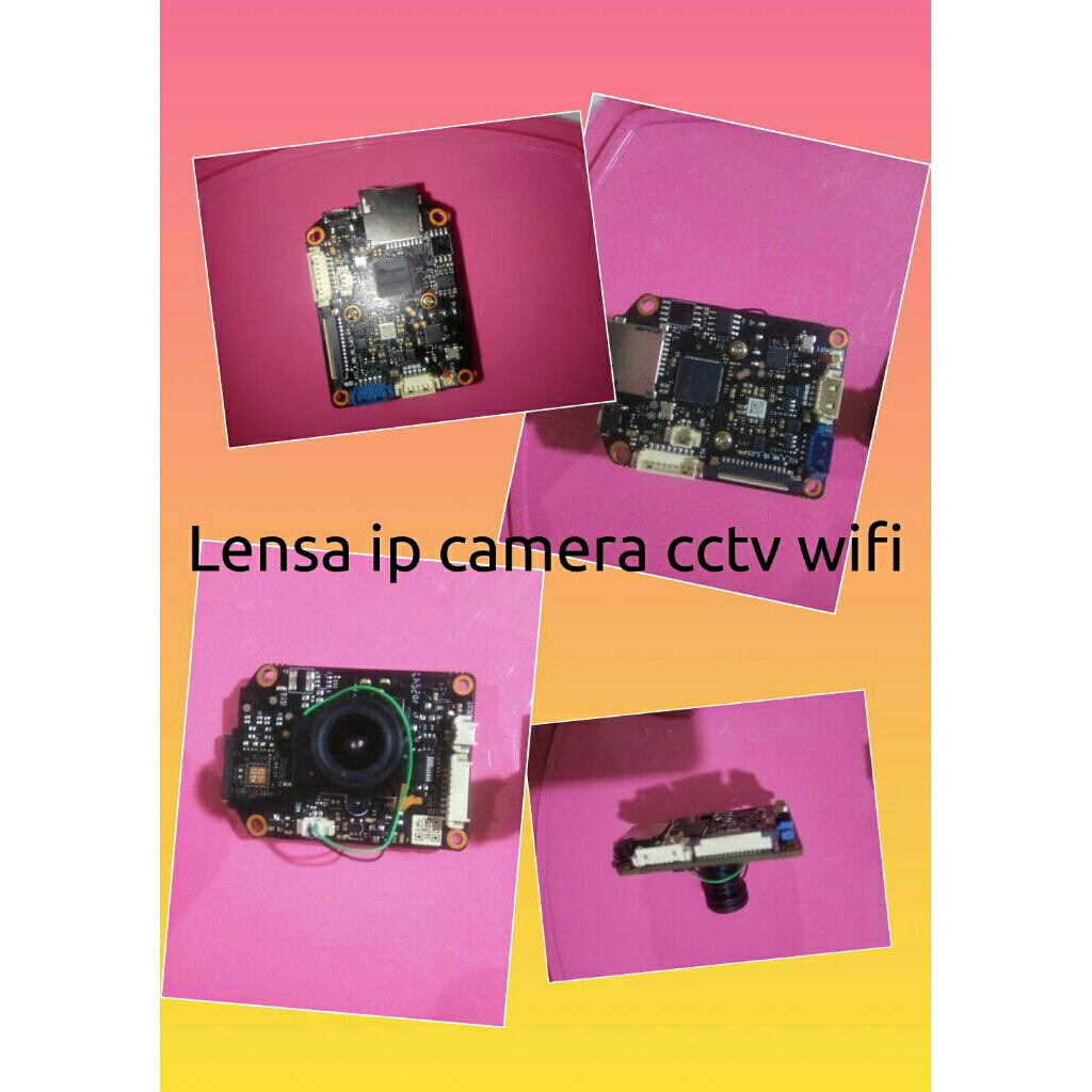 BEKAS - Lensa IP camera cctv wifi Bonus mesin mati matot