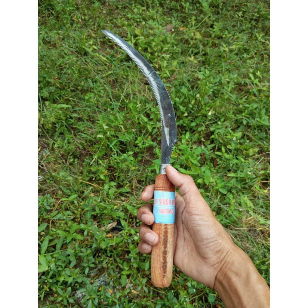 Grosir Arit padi gerigi manual 35cm /arit padi murah tajam