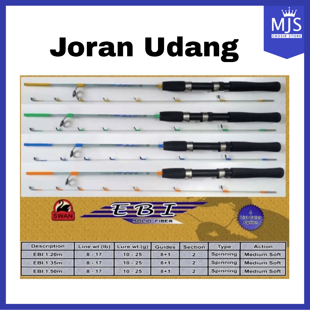 Joran Pancing Udang Swan Ebi