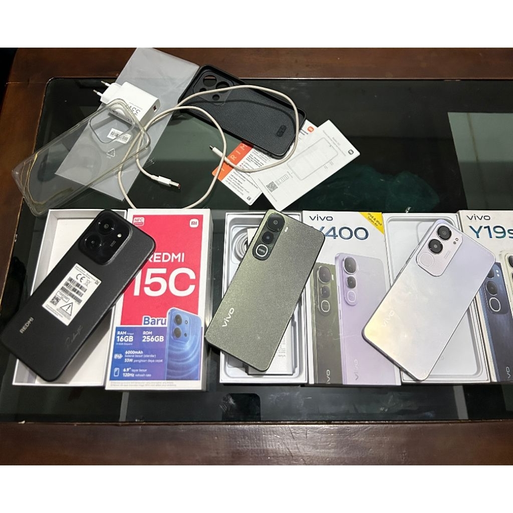 seken Redmi 15C 8/256.seken vivo y400 8/128.seken vivo Y19s 4/64